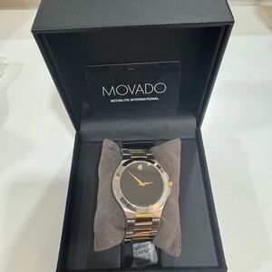 Movado Men’s 40mm - Two Tone Museum Watch